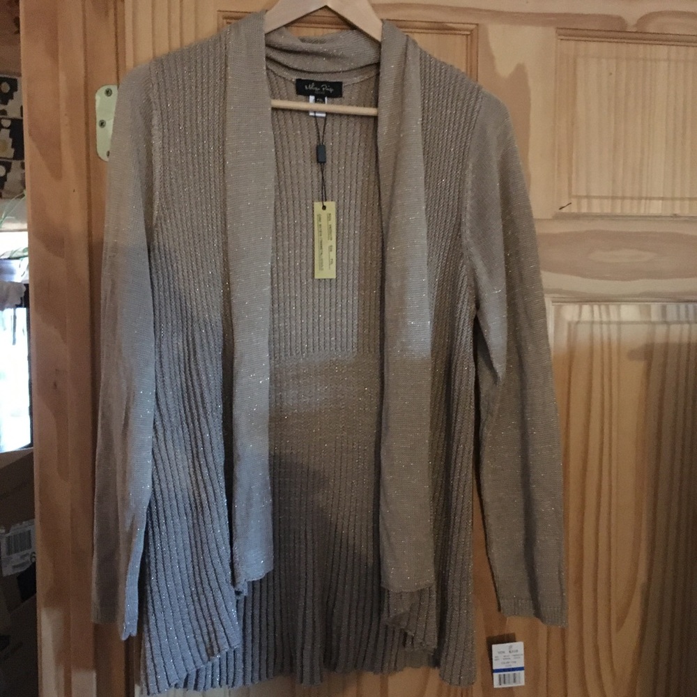 Sparkle gold cardigan